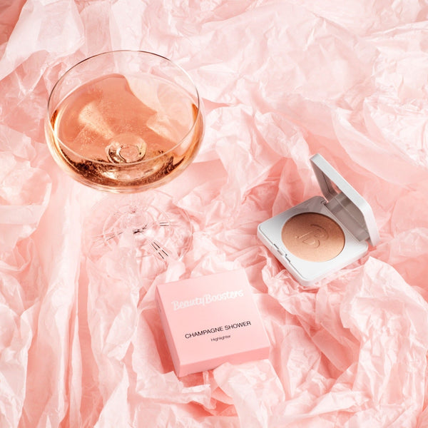 BeautyBoosters Cosmetics - Champagne Shower – Highlighter - BeautyBoosters