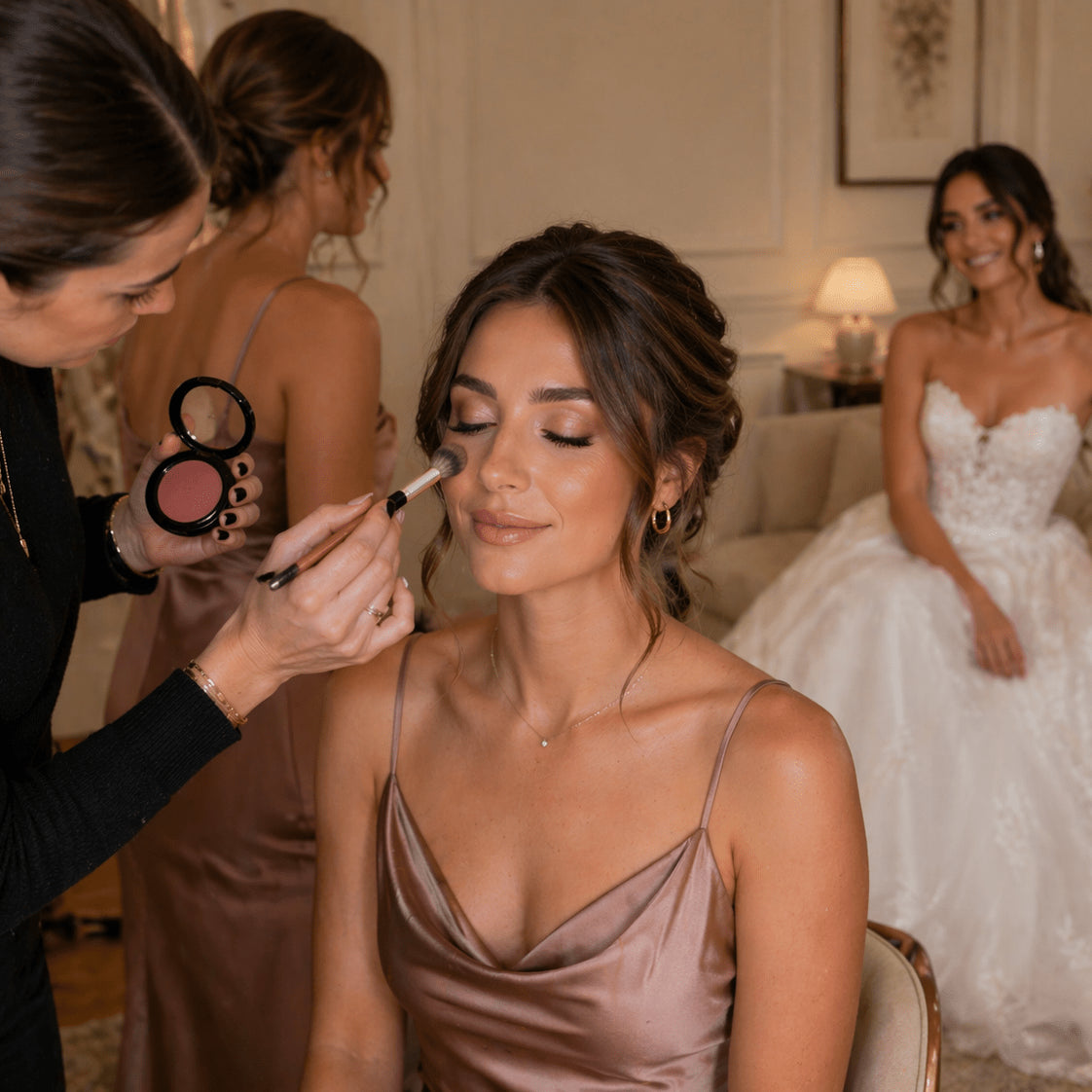 Brudepigestyling - Makeup & Hår (2 personer) - BeautyBoosters