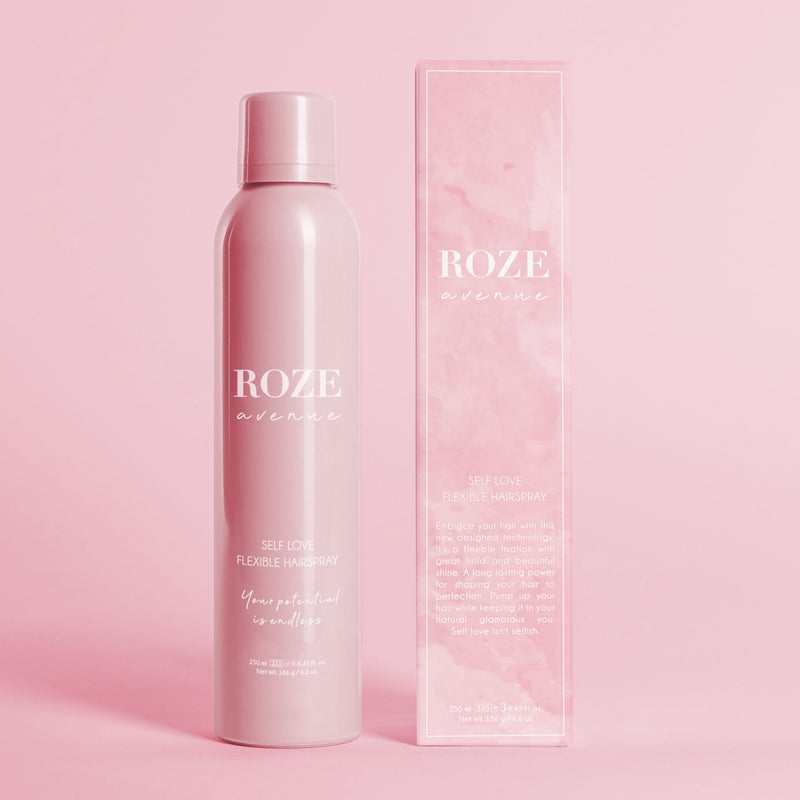 Roze Avenue Self Love Flexible Hairspray 250ml - BeautyBoosters
